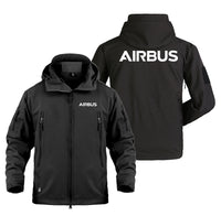 Thumbnail for Airbus & Text Designed Military Jackets (Customizable)