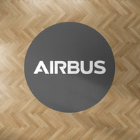 Thumbnail for Airbus & Text Designed Carpet & Floor Mats (Round)