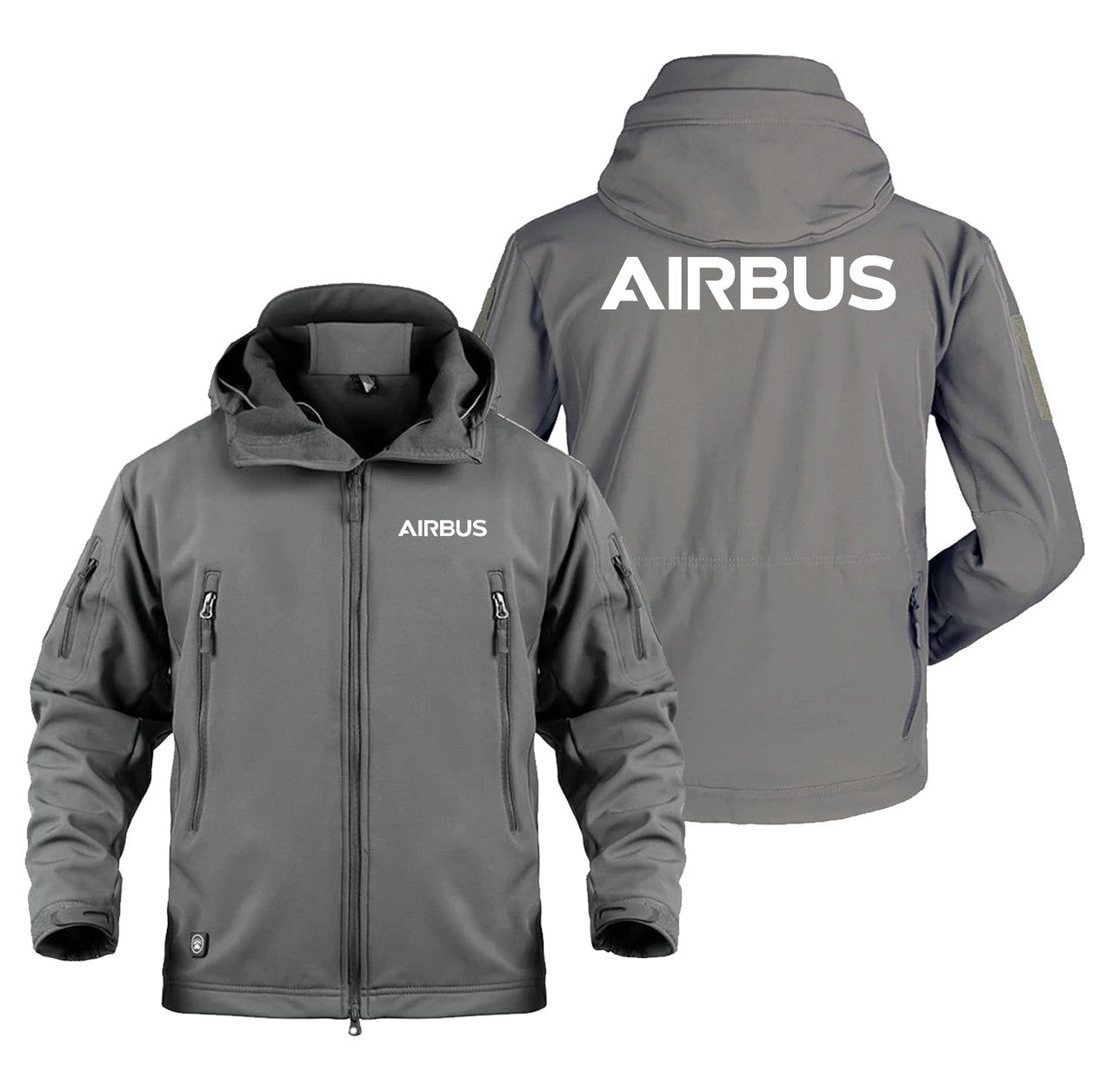 Airbus & Text Designed Military Jackets (Customizable)