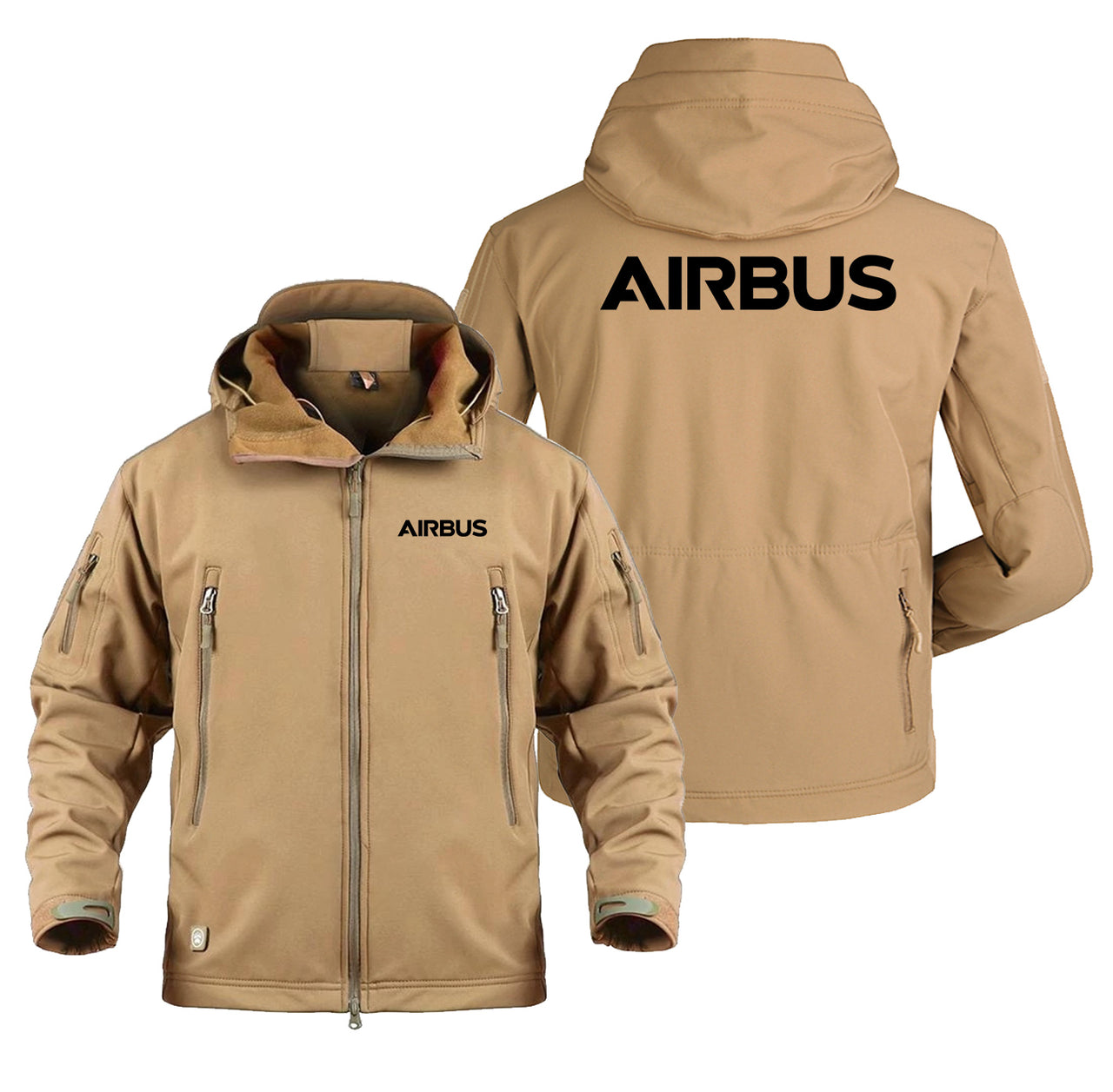 Airbus & Text Designed Military Jackets (Customizable)