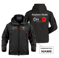 Thumbnail for Airplane Mode On Designed Military Jackets (Customizable)