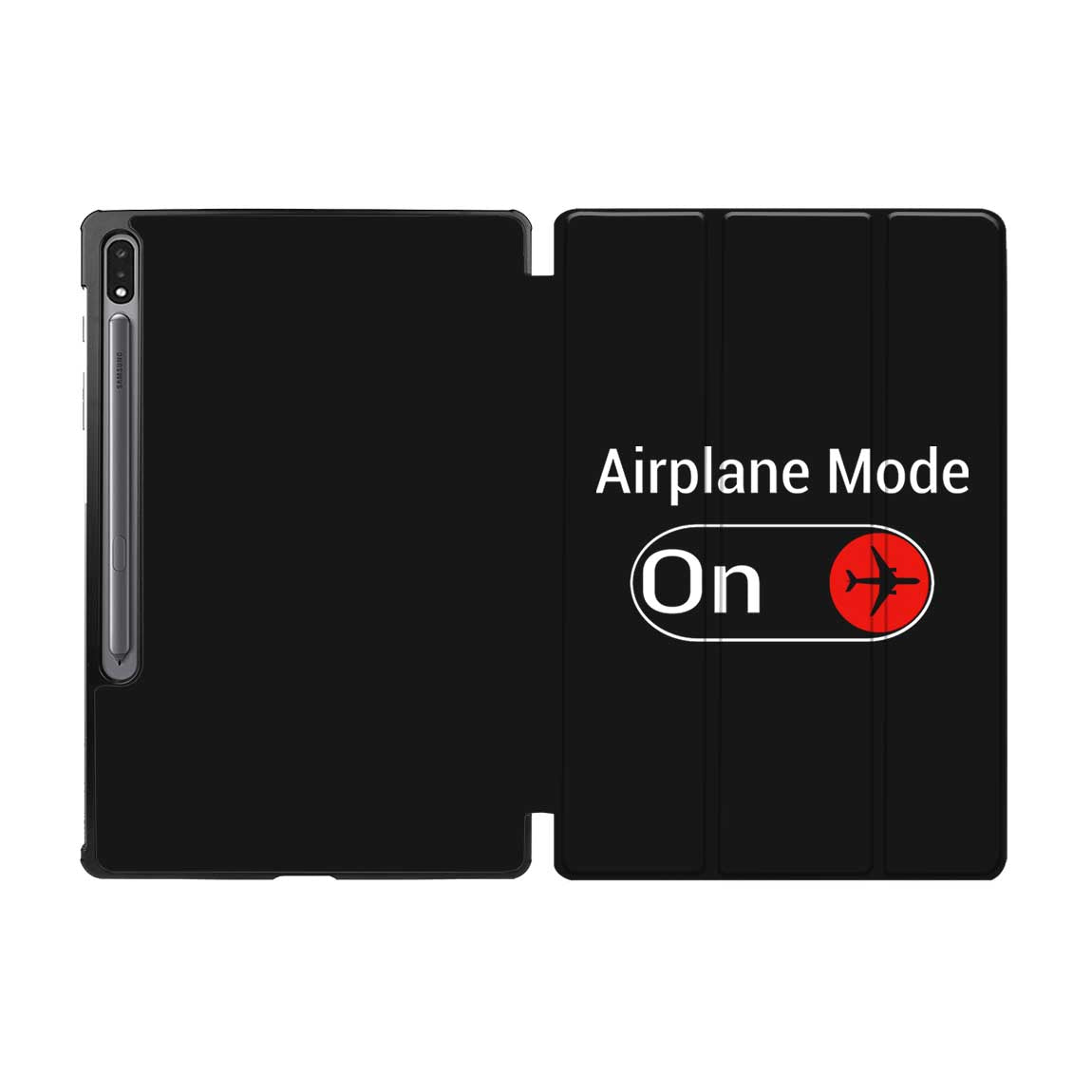 Airplane Mode On Designed Samsung Tablet Cases