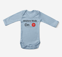 Thumbnail for Airplane Mode On Designed Baby Bodysuits