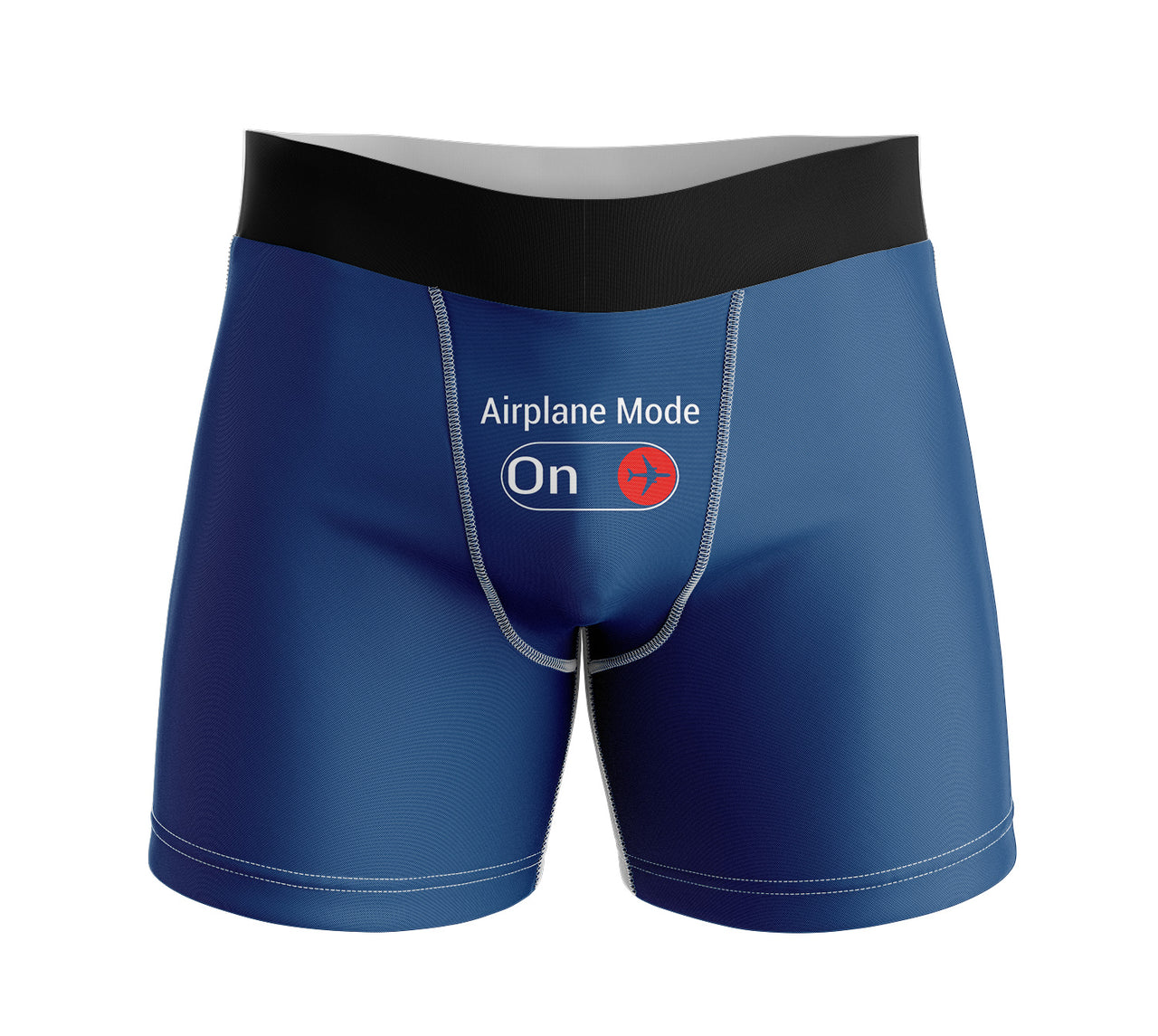 Airplane Mode On Designed Men Boxers