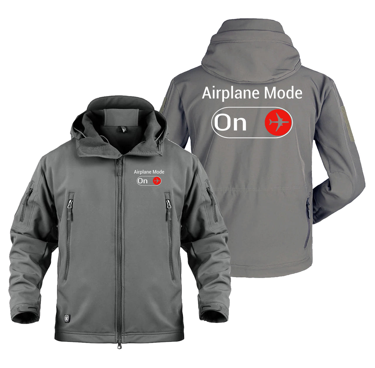 Airplane Mode On Designed Military Jackets (Customizable)