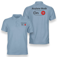 Thumbnail for Airplane Mode On Designed Double Side Polo T-Shirts