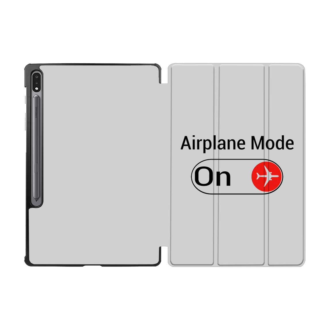 Airplane Mode On Designed Samsung Tablet Cases