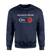 Thumbnail for Airplane Mode On Designed Sweatshirts