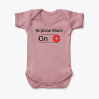 Thumbnail for Airplane Mode On Designed Baby Bodysuits