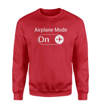 Thumbnail for Airplane Mode On Designed Sweatshirts