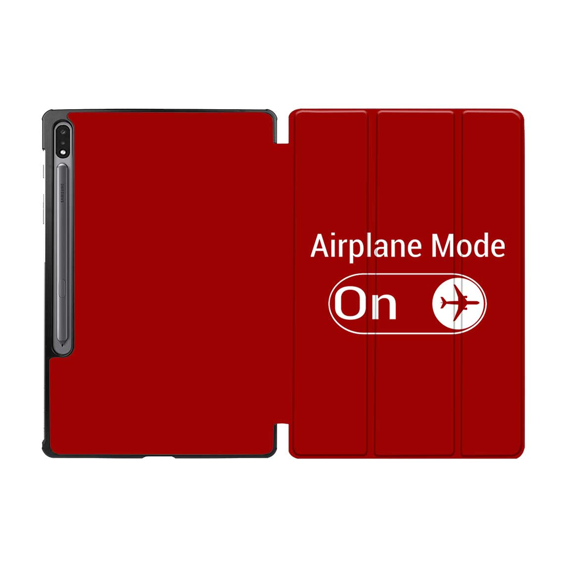 Airplane Mode On Designed Samsung Tablet Cases