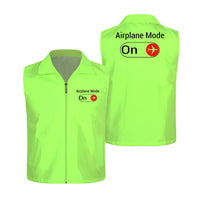 Thumbnail for Airplane Mode On Designed Thin Style Vests