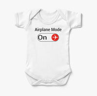 Thumbnail for Airplane Mode On Designed Baby Bodysuits