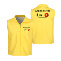 Thumbnail for Airplane Mode On Designed Thin Style Vests