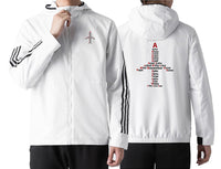 Thumbnail for Airplane Shape Aviation Alphabet Designed Sport Style Jackets