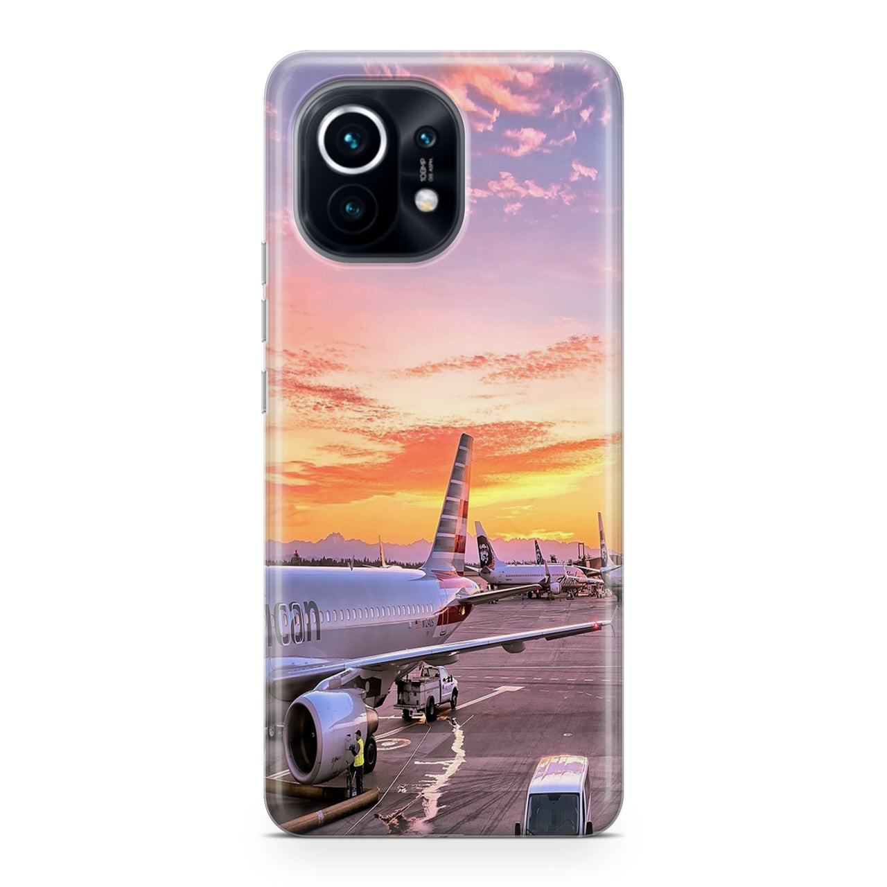 Airport Photo During Sunset Designed Xiaomi Cases