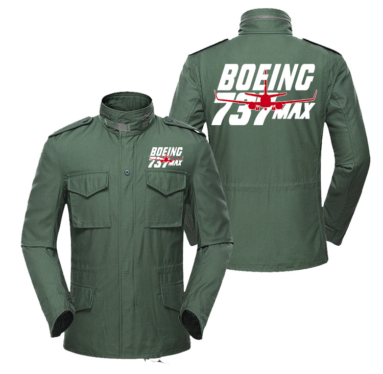 Amazing 737 Max Designed Military Coats