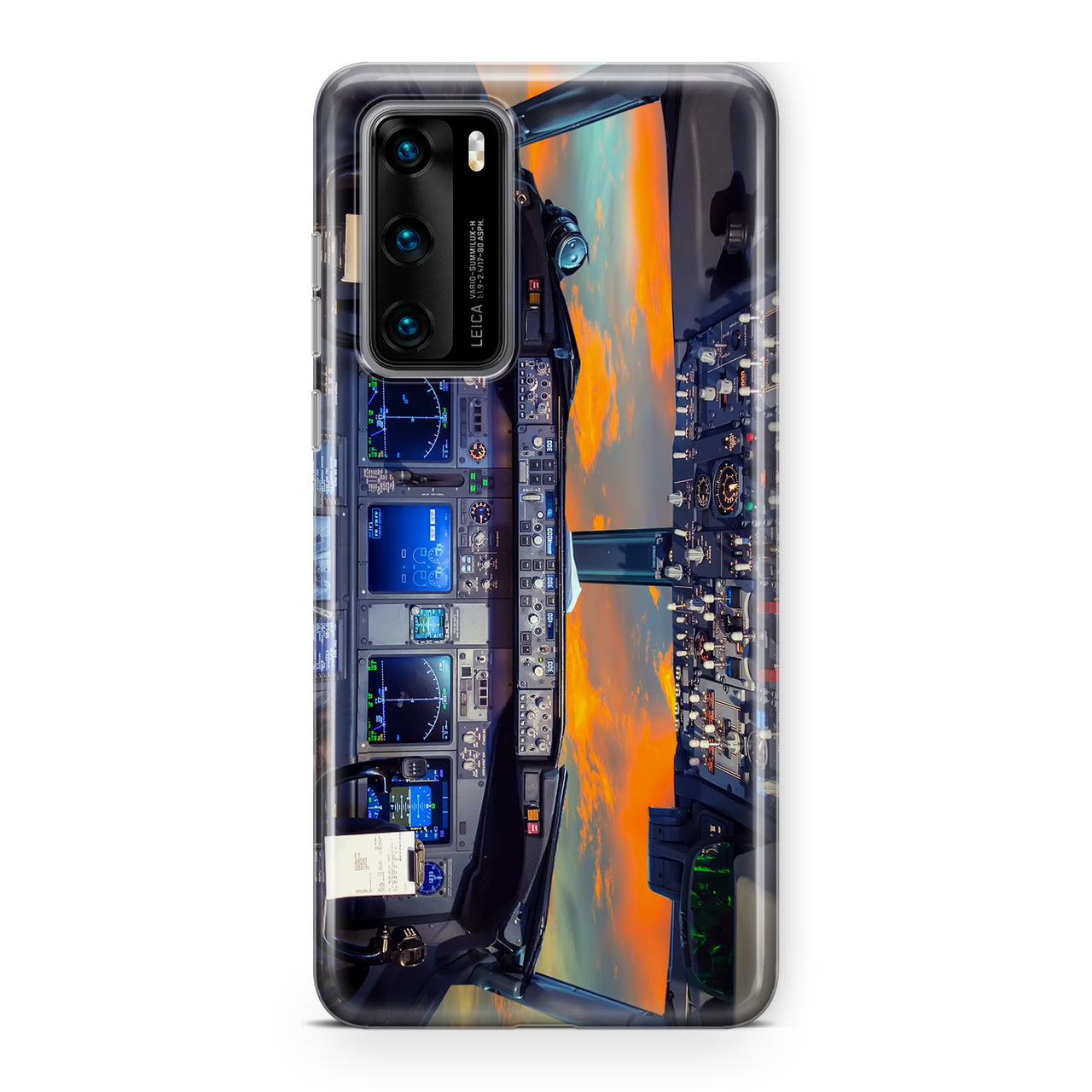 Amazing Boeing 737 Cockpit Designed Huawei Cases