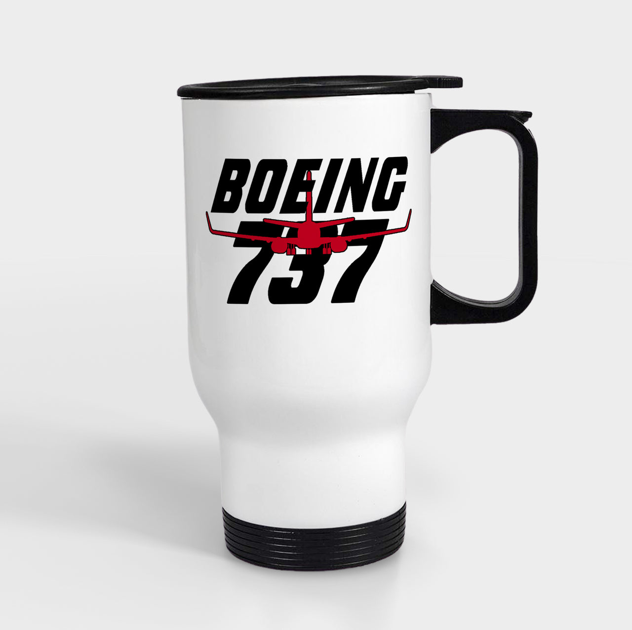 Amazing Boeing 737 Designed Travel Mugs (With Holder)