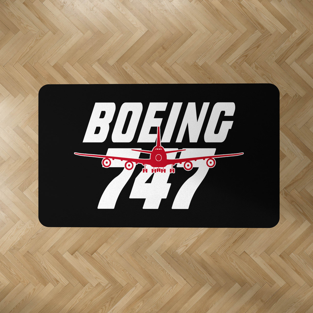 Amazing Boeing 747 Designed Carpet & Floor Mats