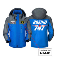 Thumbnail for Amazing Boeing 747 Designed Thick Winter Jackets