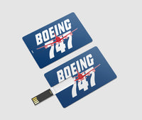 Thumbnail for Amazing Boeing 747 Designed USB Cards