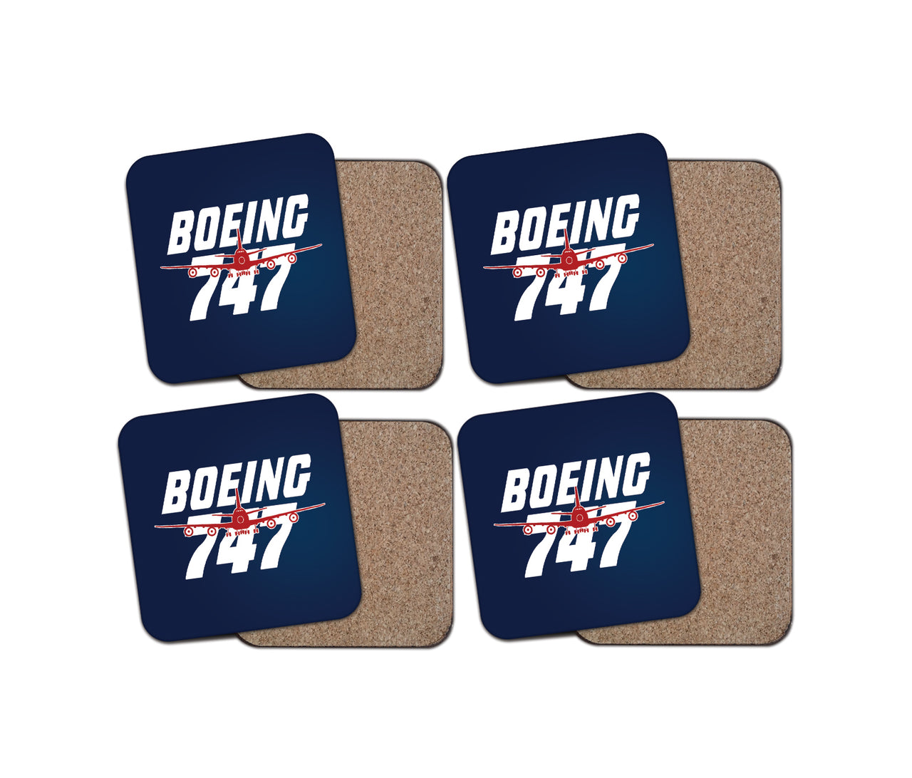 Amazing Boeing 747 Designed Coasters