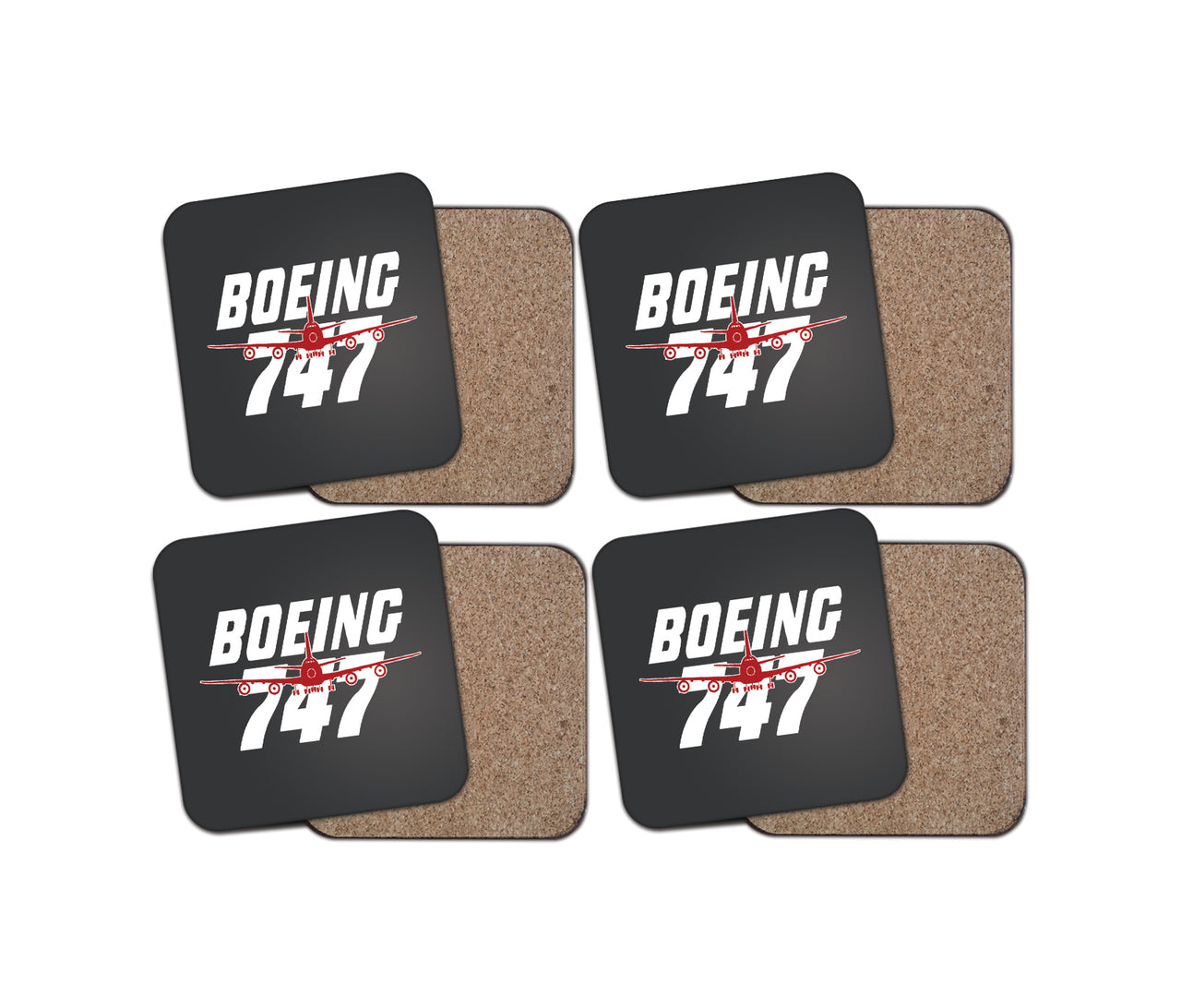 Amazing Boeing 747 Designed Coasters