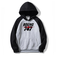 Thumbnail for Amazing Boeing 747 Designed Colourful Hoodies