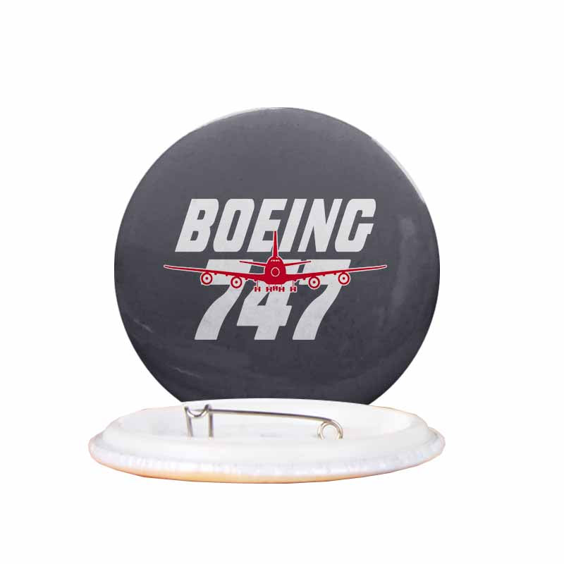 Amazing Boeing 747 Designed Pins