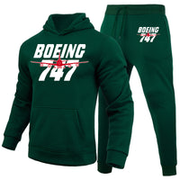 Thumbnail for Amazing Boeing 747 Designed Hoodies & Sweatpants Set