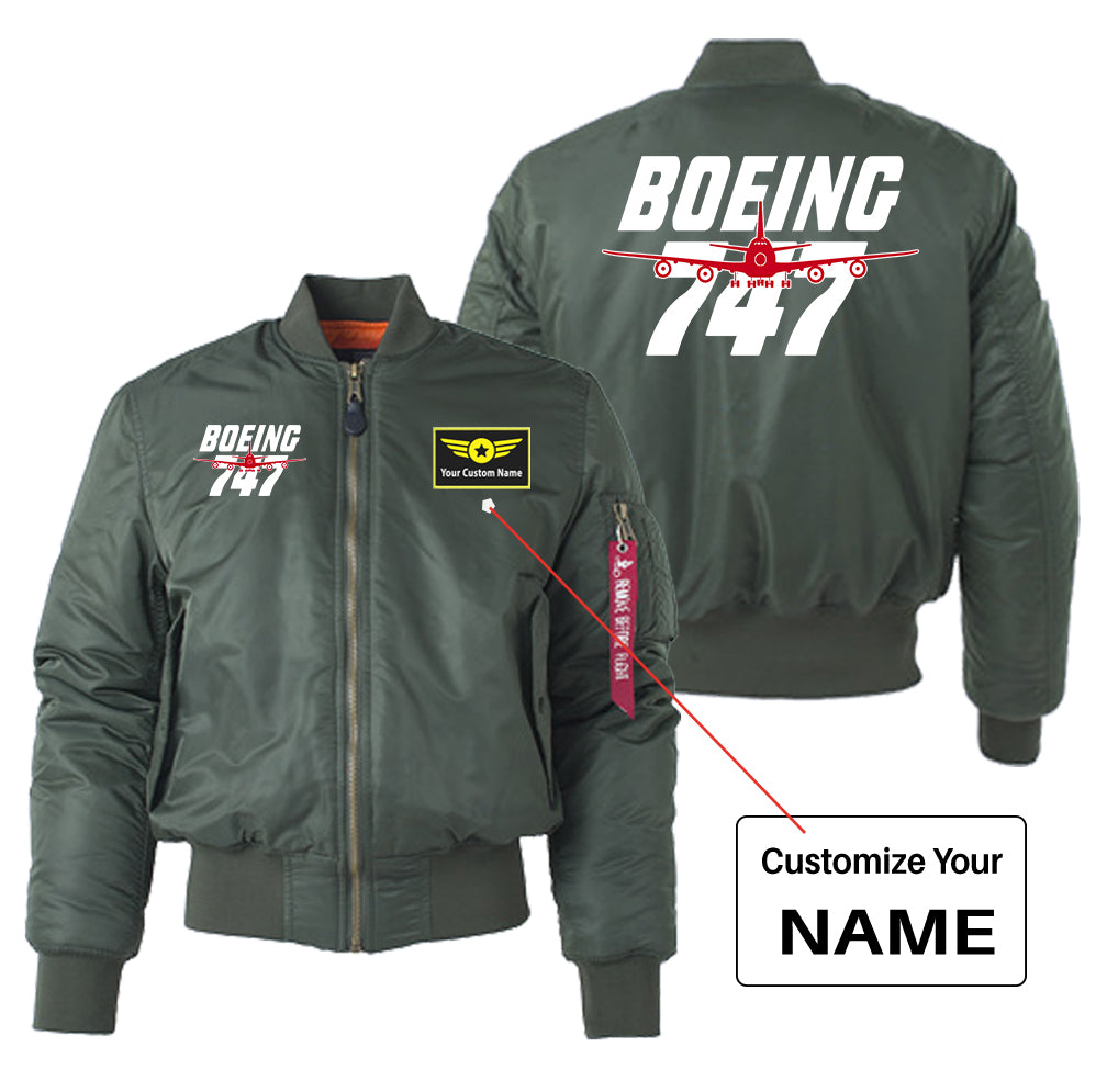 Amazing Boeing 747 Designed "Women" Bomber Jackets