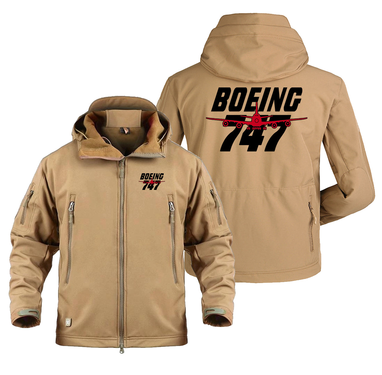 Amazing Boeing 747 Designed Military Jackets (Customizable)