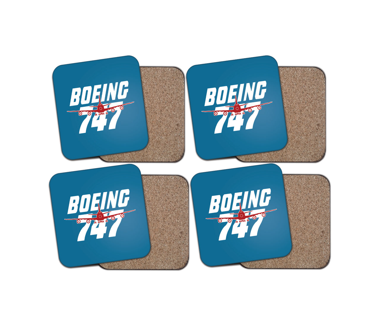 Amazing Boeing 747 Designed Coasters