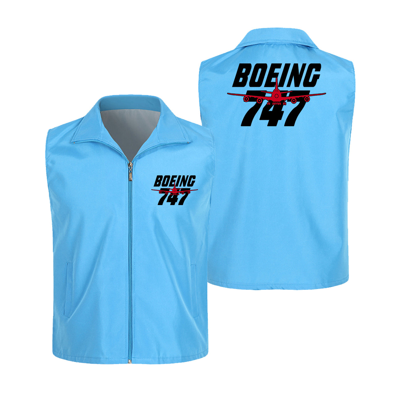 Amazing Boeing 747 Designed Thin Style Vests