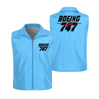 Thumbnail for Amazing Boeing 747 Designed Thin Style Vests