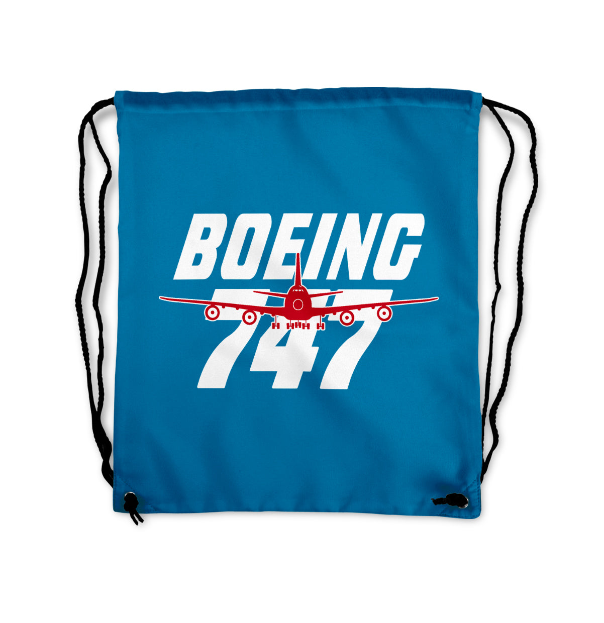 Amazing Boeing 747 Designed Drawstring Bags