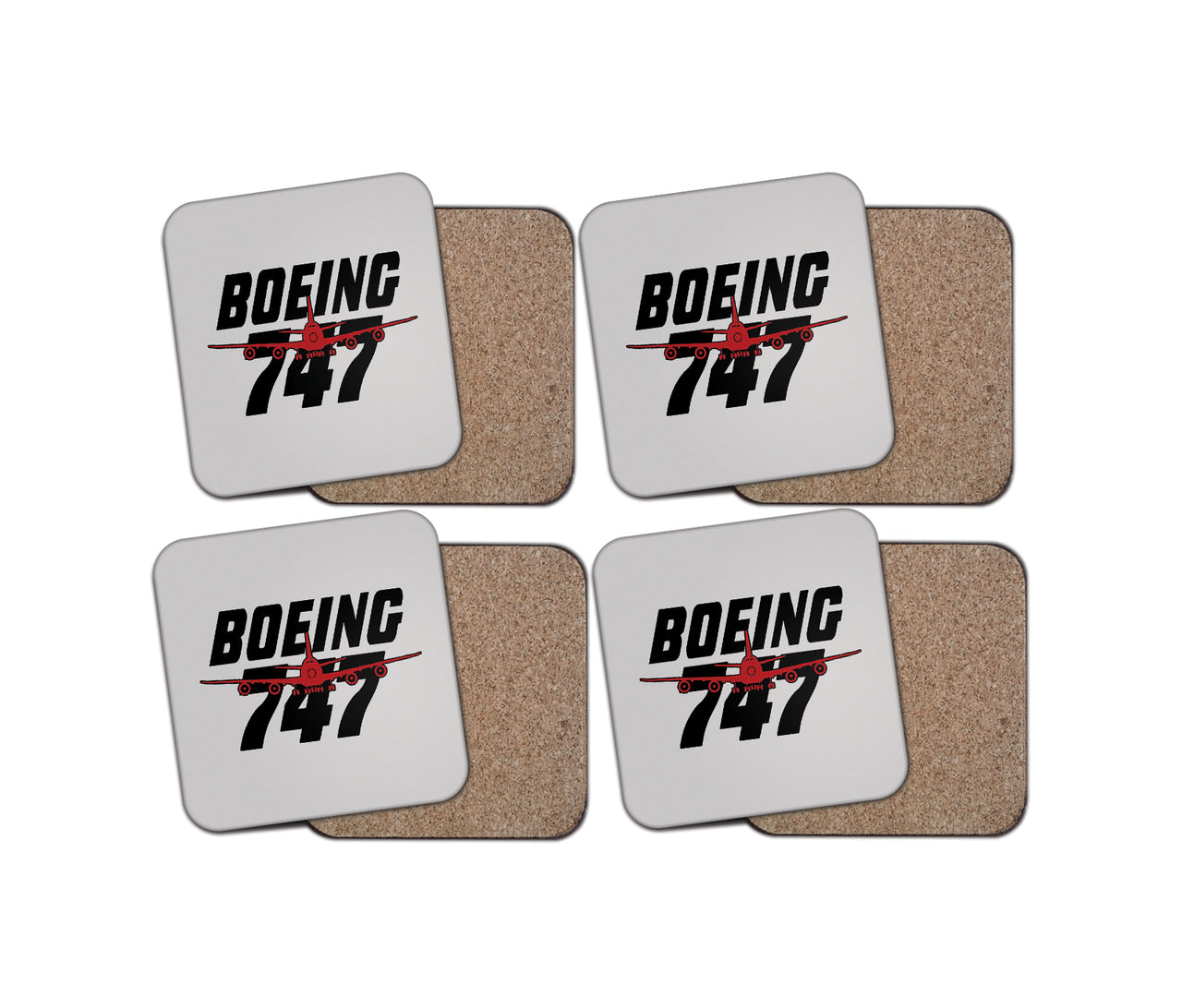 Amazing Boeing 747 Designed Coasters