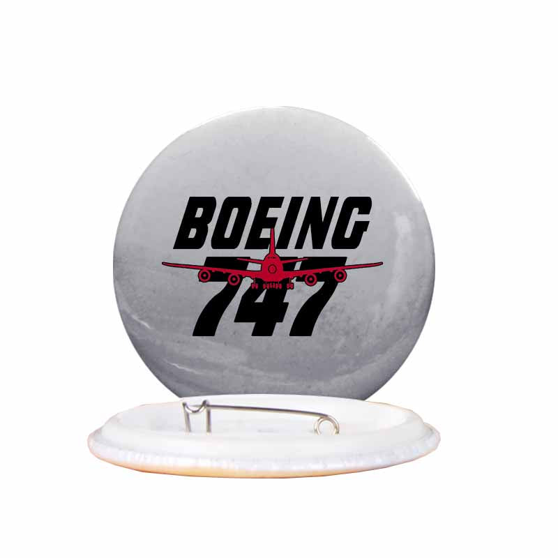 Amazing Boeing 747 Designed Pins