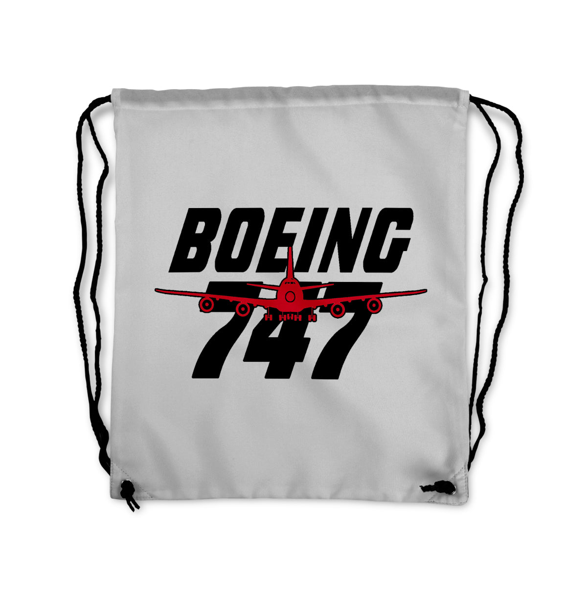 Amazing Boeing 747 Designed Drawstring Bags