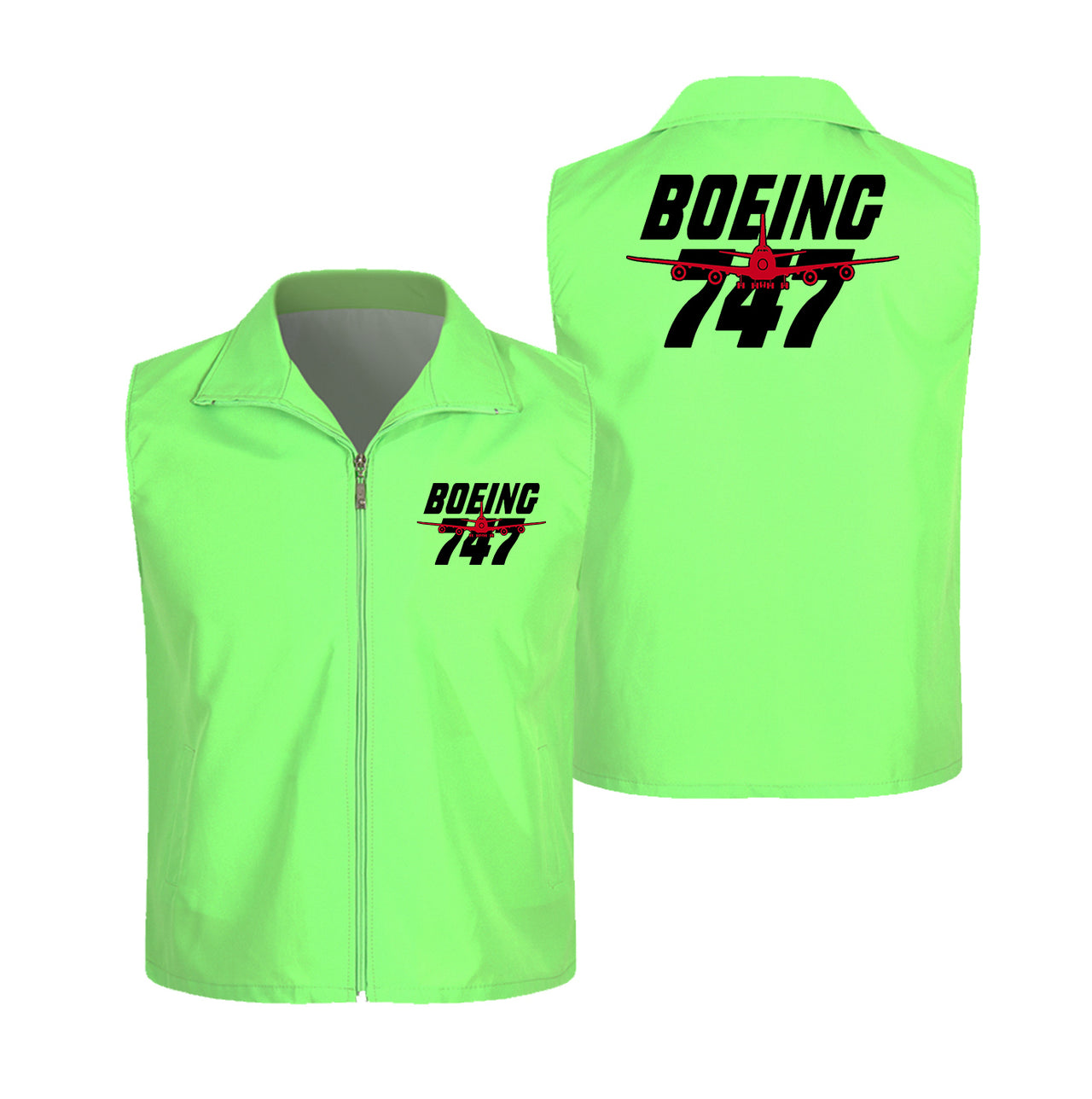 Amazing Boeing 747 Designed Thin Style Vests