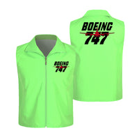 Thumbnail for Amazing Boeing 747 Designed Thin Style Vests