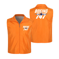 Thumbnail for Amazing Boeing 747 Designed Thin Style Vests