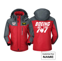 Thumbnail for Amazing Boeing 747 Designed Thick Winter Jackets