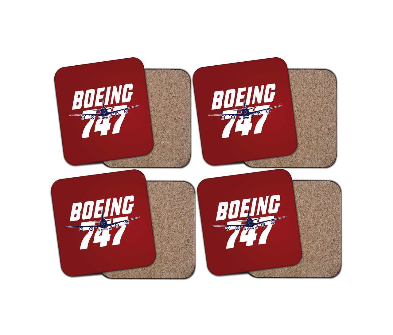 Amazing Boeing 747 Designed Coasters