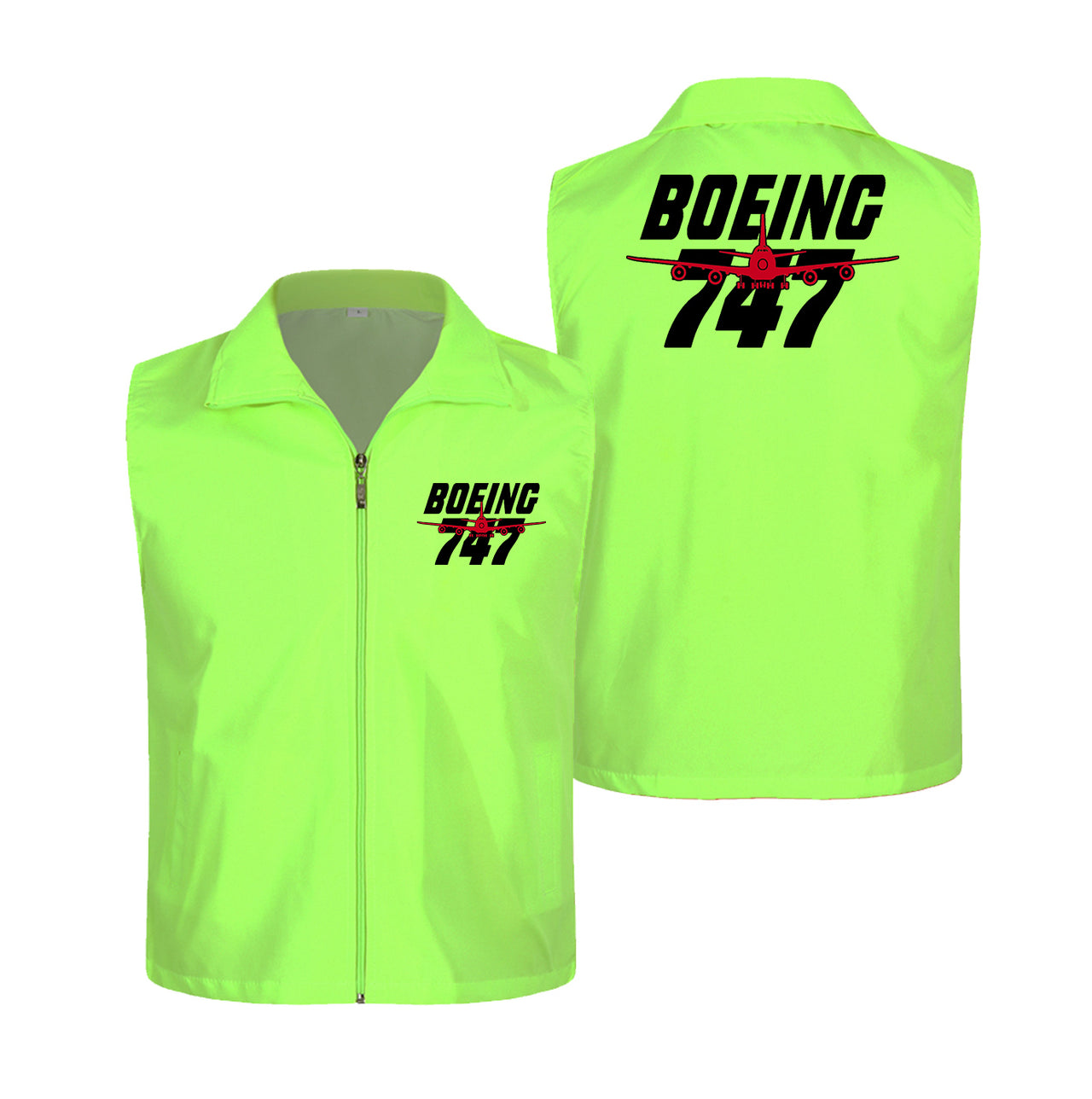 Amazing Boeing 747 Designed Thin Style Vests