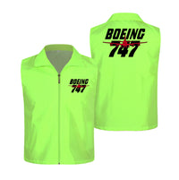 Thumbnail for Amazing Boeing 747 Designed Thin Style Vests