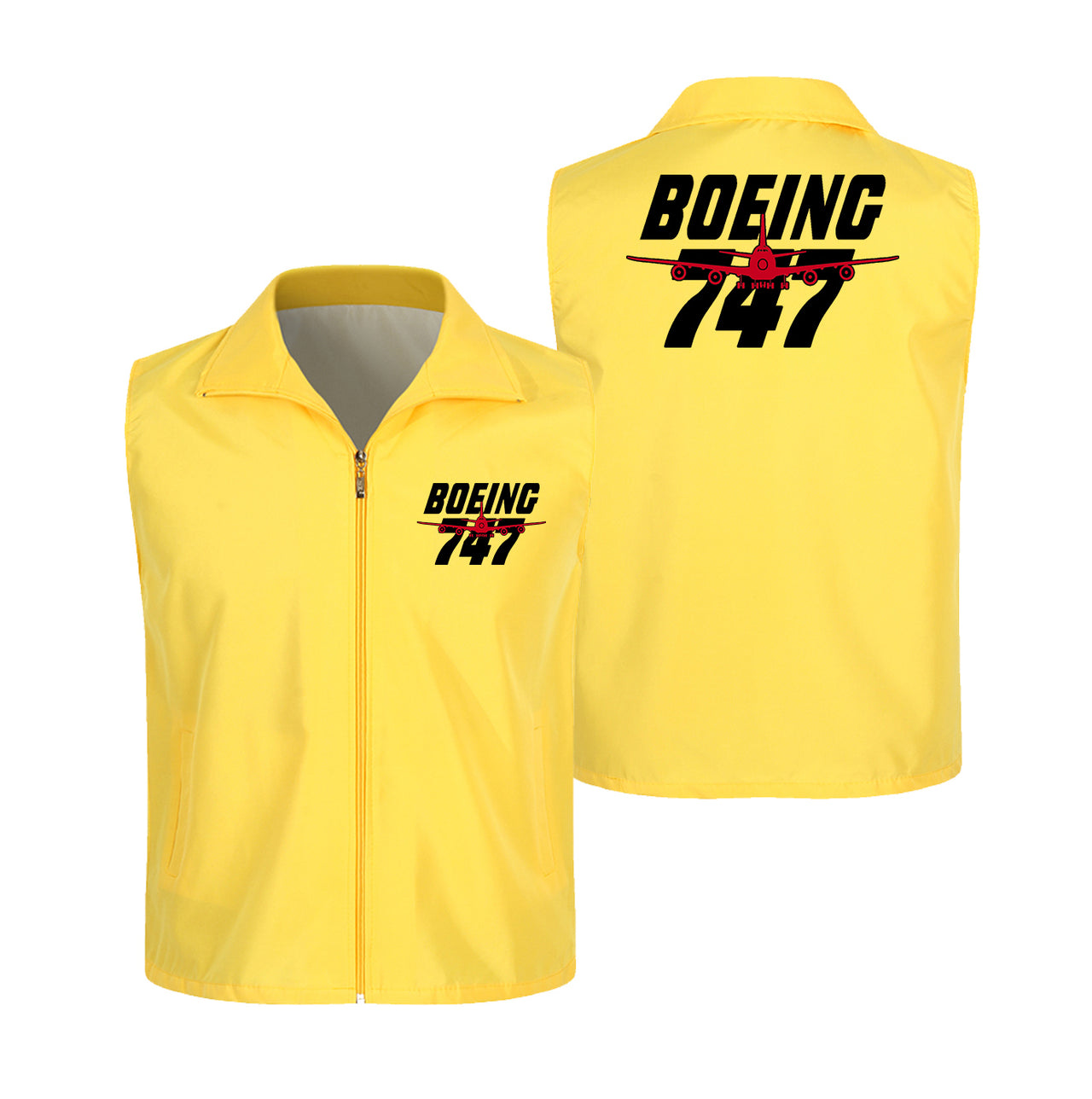 Amazing Boeing 747 Designed Thin Style Vests