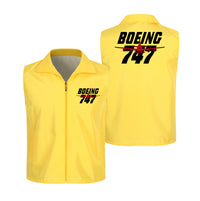 Thumbnail for Amazing Boeing 747 Designed Thin Style Vests