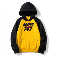 Thumbnail for Amazing Boeing 747 Designed Colourful Hoodies